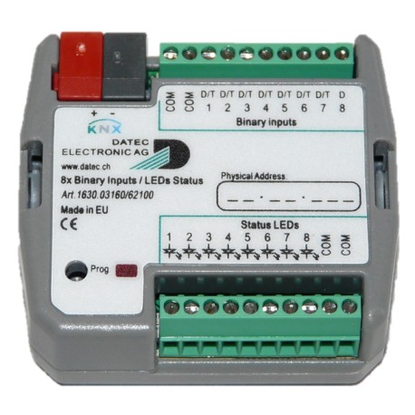 DATEC - Module 8 entrées encastrable